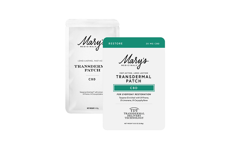 Mary's Medicinals | Restore CBD Transdermal Patch | 20mg by Mary's Medicinals