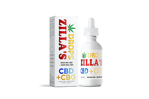 Zilla's | CBD + CBG Drops 2000mg by Zilla's