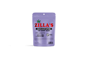 Zilla's | Calm & Sleep Gummies | 1:1 CBD:CBN | 100mg by Zilla's