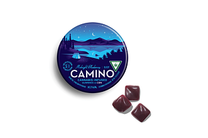 Midnight Blueberry Gummies | 5:1 THC:CBN | 100mg by Camino
