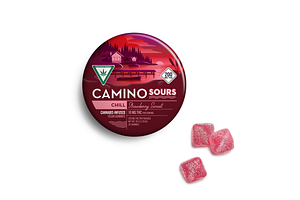 Strawberry Sunset Sour Gummies | 20x10mg | 200mg by Camino