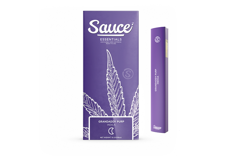 Grandaddy Purp Disposable Vape | 1g by Sauce