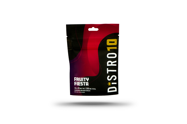 Fruity Fiesta Gummies | 10x20mg | 200mg by Distro 10