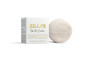 Zilla's | White Coconut Milk CBD Bath Bomb | 500mg by Zilla's