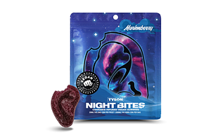 Marionberry Night Bites Gummies | 4:1 THC:CBN | 200mg by Tyson 2.0