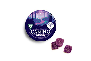 Blackberry Dream Sour Gummies | 10:3 THC:CBN | 200mg by Camino