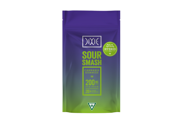Sour Smash Gummies | 10x20mg | 200mg by Dixie