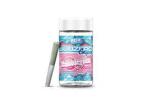 Bubblegum OG Cryo Infused Pre-Roll Pack | 5x0.5g | 2.5g by Ice Cannabis