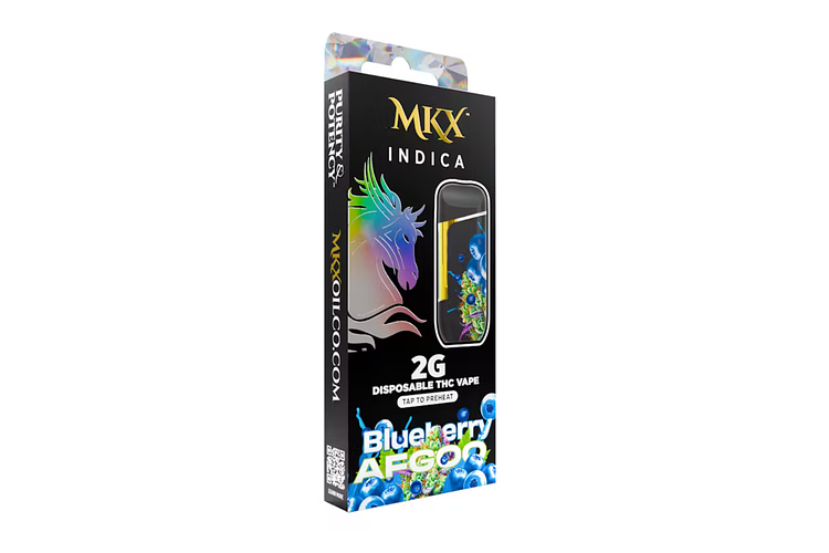 MKX | Blueberry Afgoo Disposable Vape | 2g by MKX