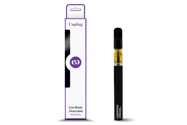 Common Citizen | Dosi-Ghost Live Rosin Disposable Vape | 0.5g by Common Citizen