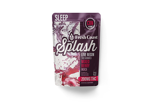 Splash | Mixed Berry Live Resin Sleep Gummies | 2:1 THC:CBN | 200mg by Splash