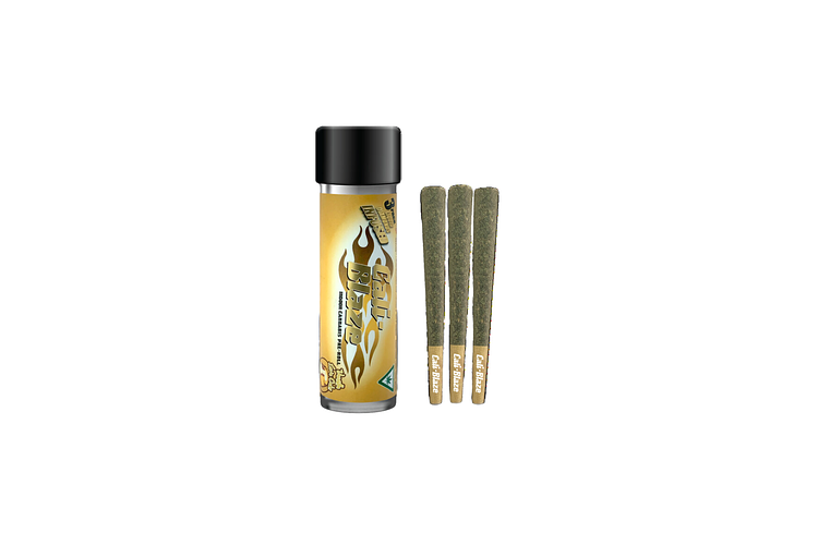 Vanilla Lava Cake Tarantula Infused Pre-Roll Pack | 3x1g | 3g by Cali-Blaze