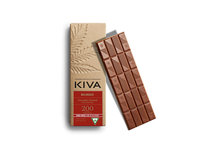 Kiva | Milk Chocolate Bar | 20x10mg | 200mg by Kiva