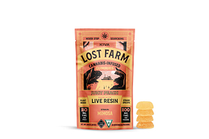 Lost Farm | Juicy Peach x Mimosa Live Resin Gummies | 10x20mg | 200mg by Lost Farm