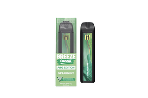 Breeze Pro | Spearmint Disposable Vape | 1g by Breeze