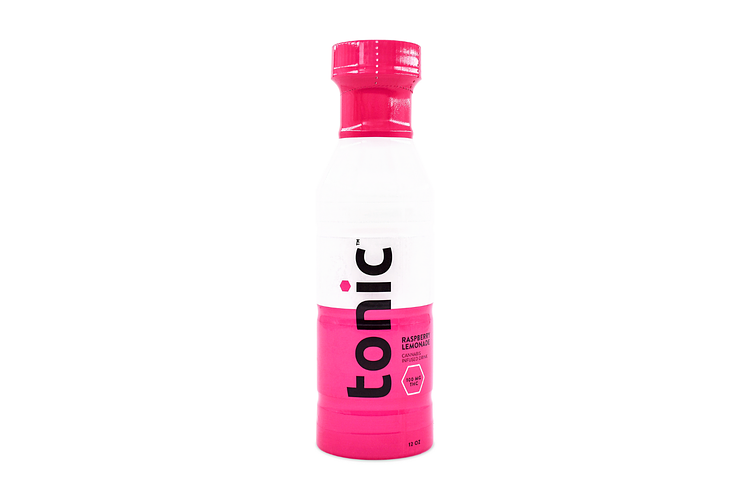Tonic | Raspberry Lemonade THC Infused Drink | 100mg by Tonic