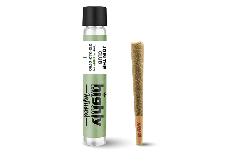 Watermelon Infused Pre-Roll | 1.2g by Highly Loyal Club