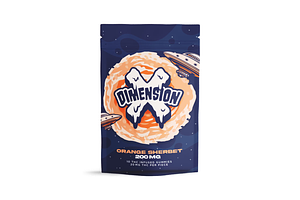 Dimension X | Orange Sherbet Gummies | 10x20mg | 200mg by Dimension
