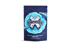 Dimension X | Blue Raspberry Gummies | 10x20mg | 200mg by Dimension