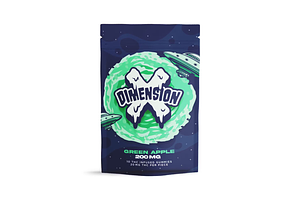 Dimension X | Green Apple Gummies | 10x20mg | 200mg by Dimension