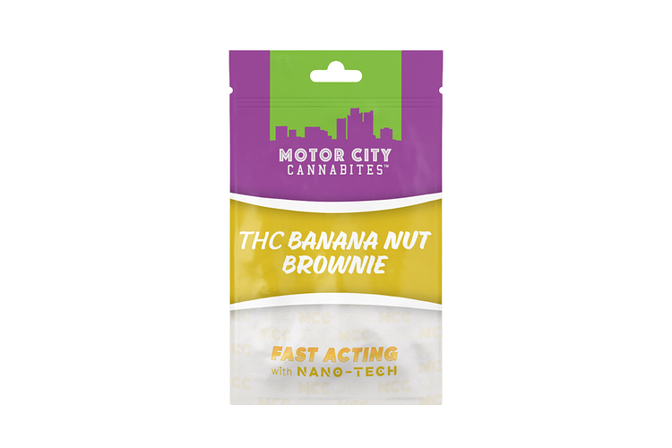 Motor City | Banana Nut Brownie | 2x100mg | 200mg by Motor City