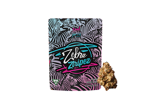 Seed Junky | Zebra Ztripez Prepackaged Flower | 3.5g by Seed Junky