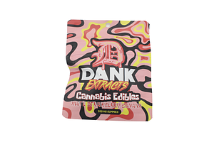 Dank Extracts | White Strawberry Banana Gummies | 4x50mg | 200mg by Dank Extracts