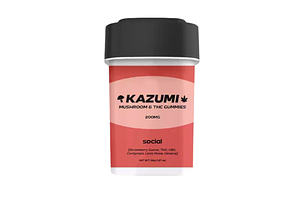 Kazumi | Social Strawberry Guava Gummies | 20:5 THC:CBD | 200mg by Kazumi