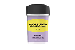 Kazumi | Enlighten Lemon Lavender Gummies | 20:5 THC:CBG | 200mg by Kazumi