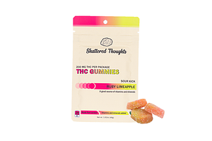 Shattered Thoughts | Ruby Lime Gummies | 10x20mg  | 200mg by Shattered Thoughts