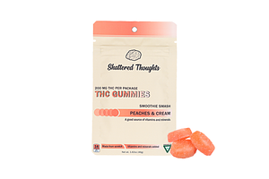 Shattered Thoughts | Peaches Cream Gummies | 10x20mg | 200mg by Shattered Thoughts