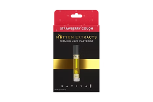Strawberry Cough Distillate Cartridge | 1g by Mitten Extracts