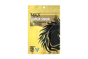 Strawberry Kush Super Sour Gummies | 200mg by Mkx