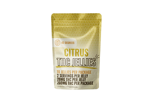 42 Degrees | Citrus Jellies Gummies | 200mg by 42 Degrees