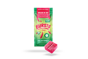 Sauce Bursts | Juicy Watermelon Live Resin Gummies | 2x100mg | 200mg by Sauce