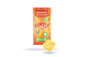 Sauce Bursts | Tropical Twist Live Resin Gummies | 2x100mg | 200mg by Sauce