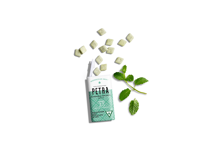 Petra | Moroccan Mint Mints | 40x2.5mg | 100mg by Petra