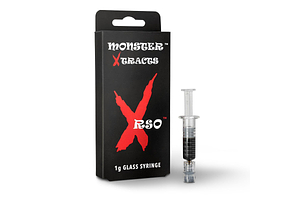 Monster X | Rso Syringe | 1g by MONSTER XTRACTS