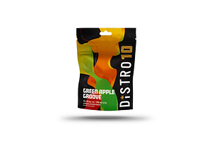 Distro 10 | Green Apple Groove Gummies | 10x20mg | 200mg by Distro 10
