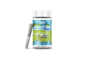 Ice Cannabis | Key Lime Pie Cryo Infused Pre-Roll Pack | 5x0.5g | 2.5g by Ice Cannabis