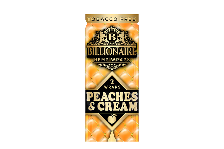 Billionaire | Peaches & Cream Hemp Wraps | 2 Pack by Billionaire
