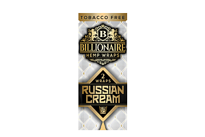 Billionaire | Russian Cream Hemp Wraps | 2 Pack by Billionaire