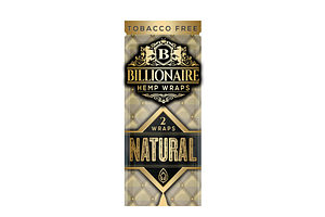 Billionaire | Natural Hemp Wraps | 2 Pack by Billionaire