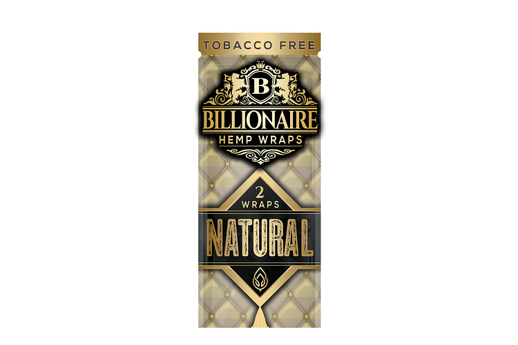 Billionaire | Natural Hemp Wraps | 2 Pack by Billionaire