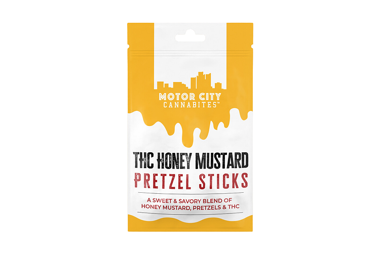 Motor City | Honey Mustard Pretzel Sticks | 30x6.66mg | 200mg by Motor City