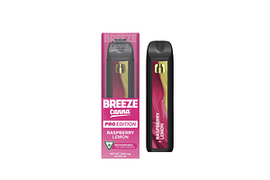 Breeze Pro | Raspberry Lemon Disposable Vape | 1g by Breeze