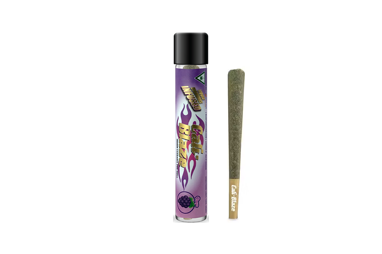 Cali-Blaze | Grape Tarantula Pre-Roll | 1g by Cali Blaze
