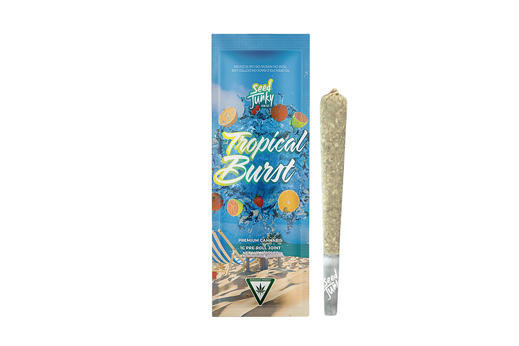 Seed Junky | Tropical Burst Pre-Roll | 1g by SE Ed Junky