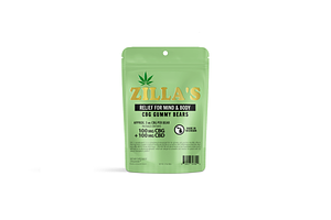 Zilla's | Relief Mind & Body Gummies | 1:1 CBD: CBG | 100mg by Zillas