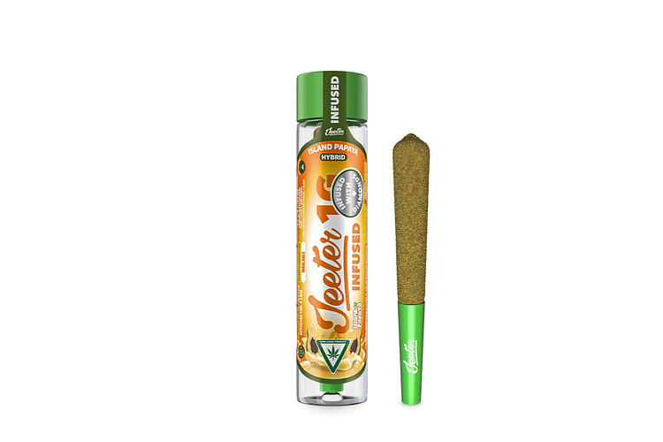 Jeeter | Island Papaya Infused Pre-Roll | 1g by Jeeter